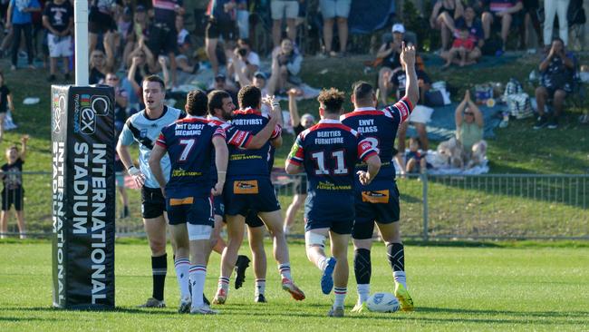 Nambucca Heads defeated Woolgoolga 31-12 in the grand final. Picture: Leigh Jensen