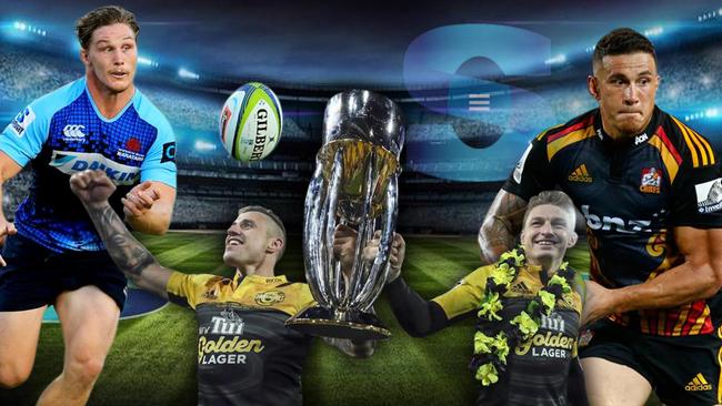 Digital artwork for Daily Telegraph - Super Rugby defcon