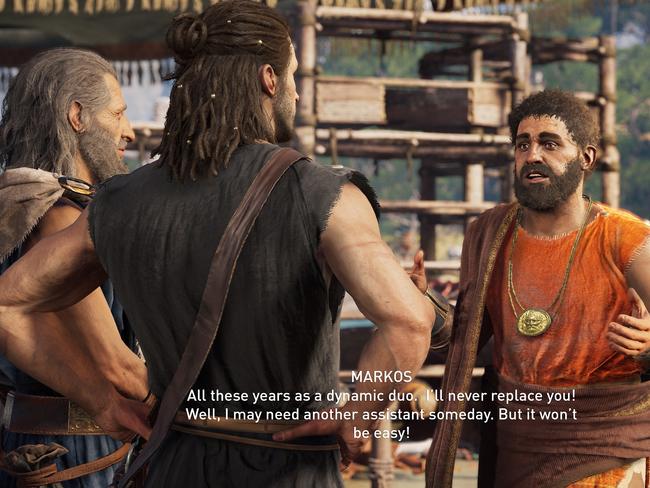 Screengrab from Assassin's Creed Odyssey