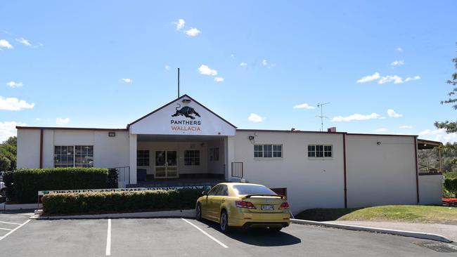 The site of the Wallacia Golf and Country Club, also known as Panthers Wallacia, which would have been redeveloped to make way for the cemetery. Picture: Simon Bullard