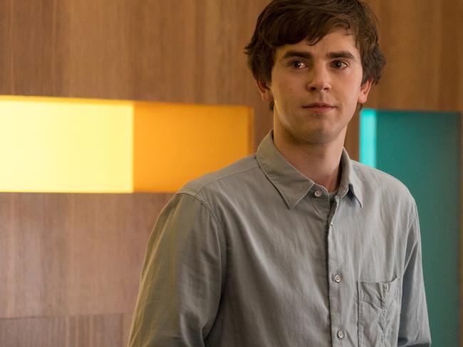 Freddie Highmore’s The Good Doctor has beaten The Big Bang Theory. Picture: Supplied