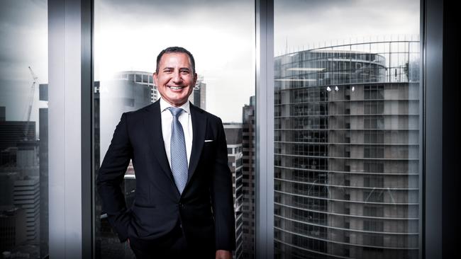 Bank of Queensland CEO George Frazis has handed down the bank’s annual results, Picture: Ryan Osland