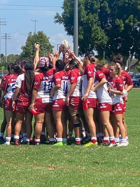 All in - the Redcliffe Dolphin Harvey 19s