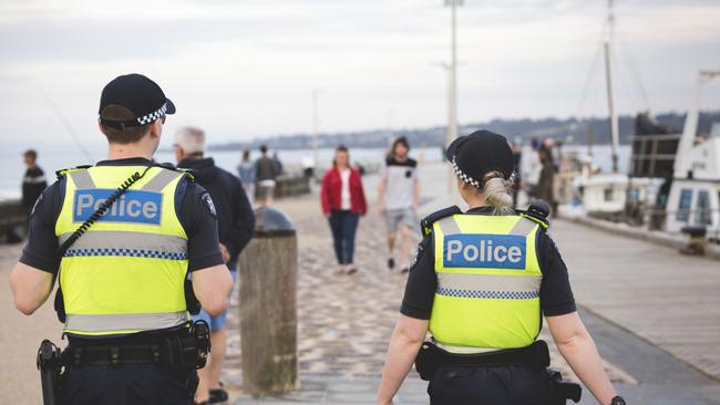 Police patrol the Mornington Peninsula. Source: Victoria Police