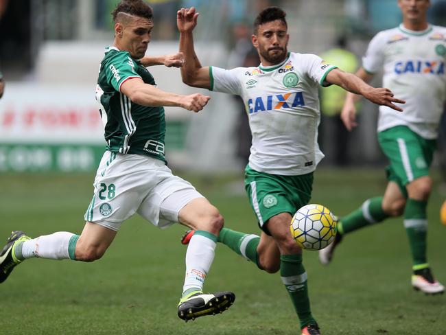 Chapecoense defender Alan Ruschel confirmed as a survivor of the Colombia plane crash. Picture: Getty