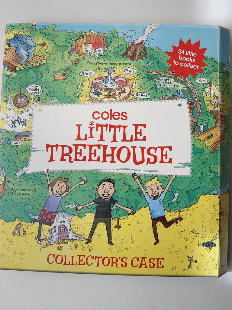 The Little Treehouse Book Collection case. Picture: David Caird