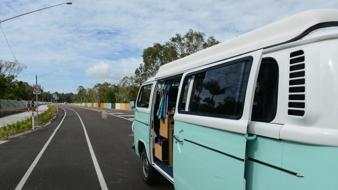 The Byron Bay Bypass was opened on Saturday, February 27, 2021.Picture: Liana Boss