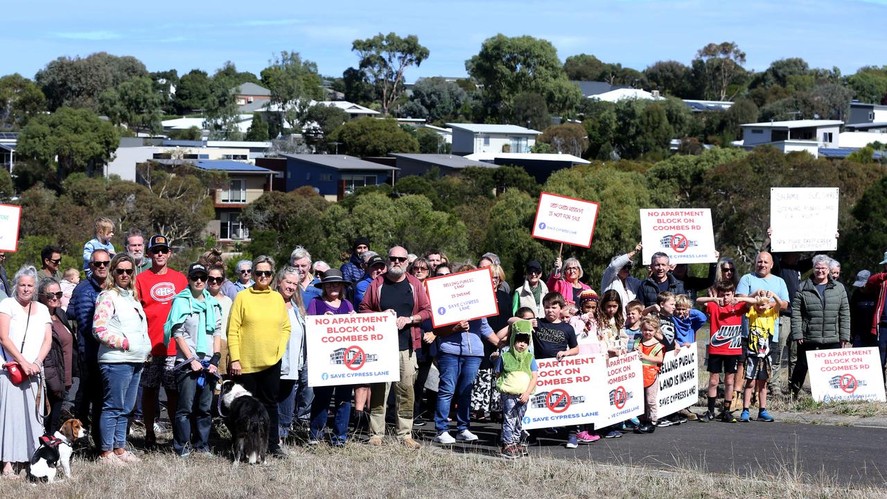 Many neighbouring residents do not want the large development to go ahead. Picture: Mike Dugdale