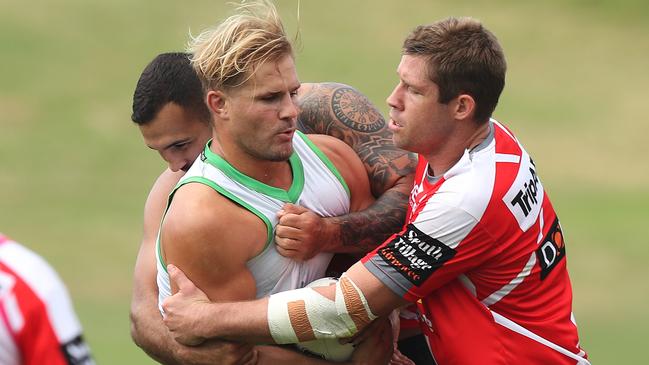 Jack de Belin has been training with the Dragons. Picture: Brett Costello