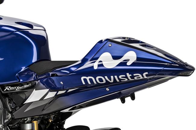 Images of the new Movistar Yamaha MotoGP livery for 2018. Pic: Yamaha