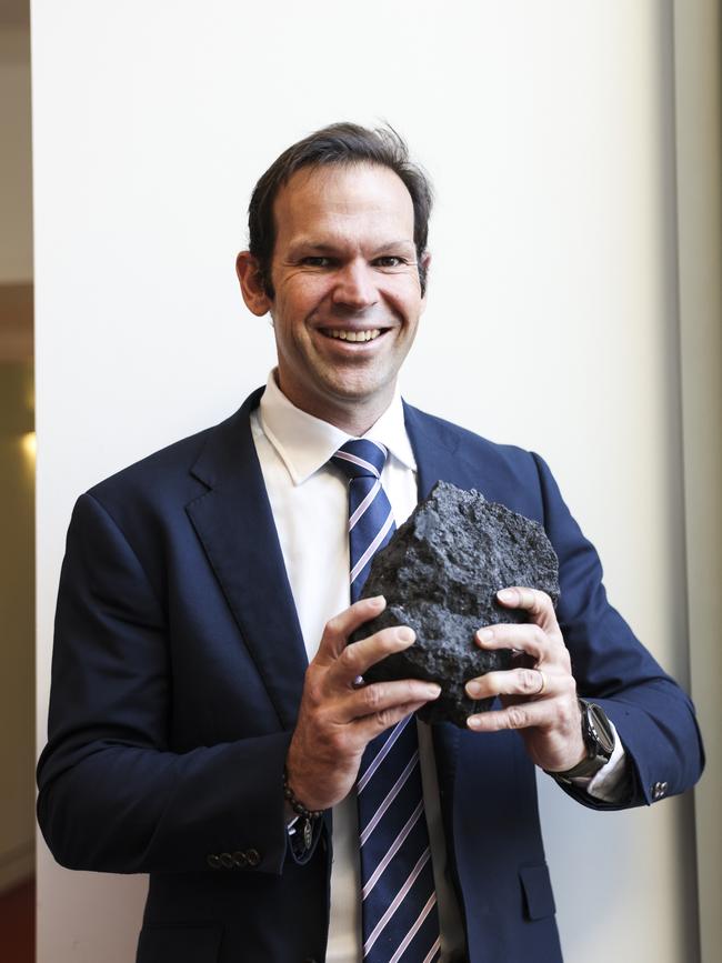 Matt Canavan is among Nationals MPs pushing for Peter Dutton to reconsider the Coalition’s support for net zero by 2050. Picture: NewsWire / Dylan Robinson