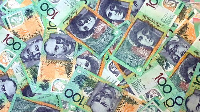 FEDERAL BUDGET 2024: AUSTRALIA - NewsWire Photos - General view editorial generic stock photo of Australian cash money currency. Picture: NCA NewsWire / Nicholas Eagar