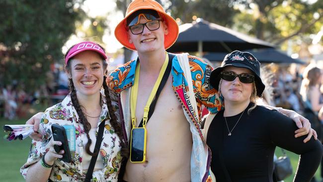 Fun, playful fashion at Bonython Park. Picture: Naomi Jellicoe