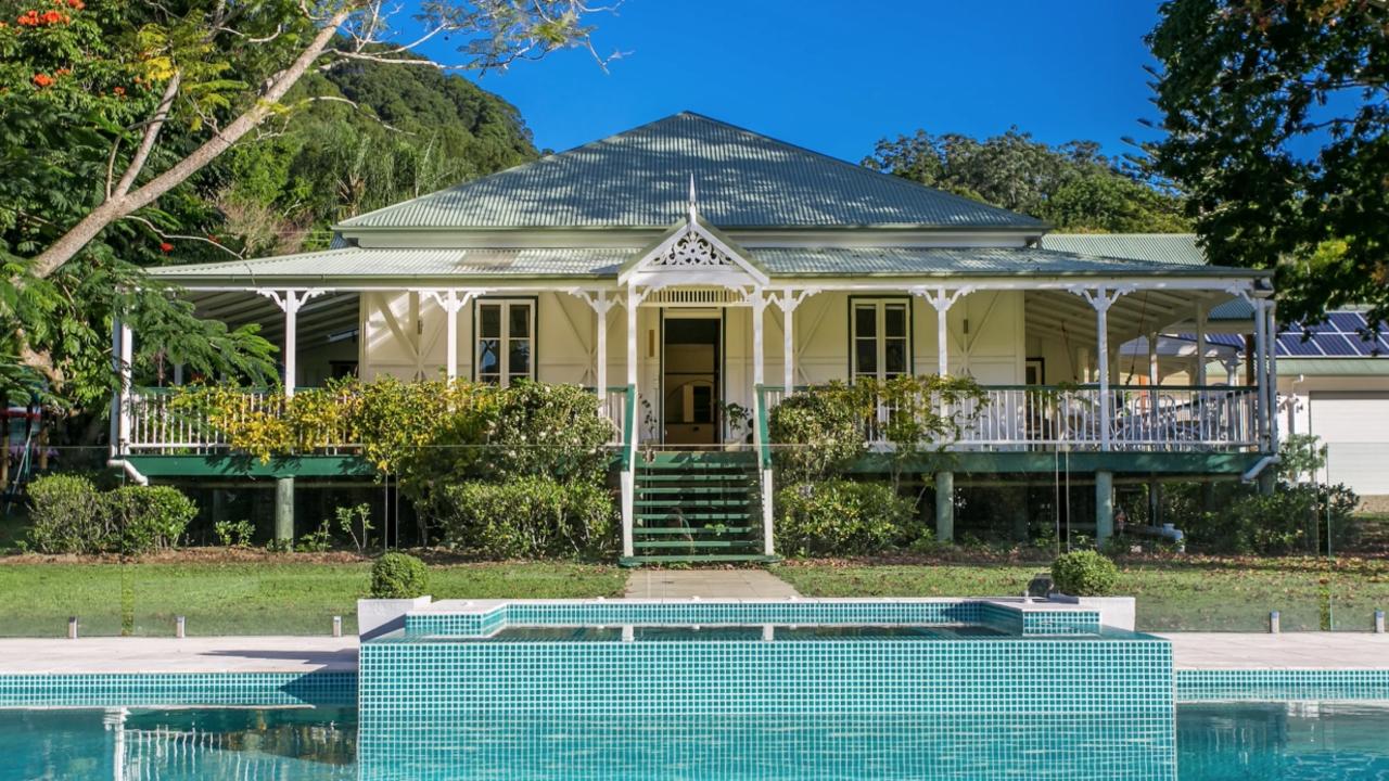 Cate Blanchett stayed at the Hillview Homestead at Gold Coast Hinterland, a home offered by Luxico. Picture: Luxico