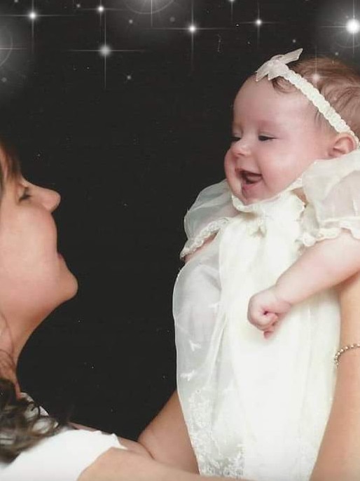 Danielle and baby Grace. Source: Supplied by Danielle Ahearn