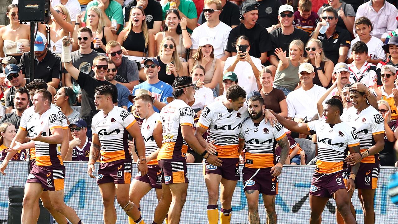 The Broncos were thoroughly outplayed by the Warriors and it shows in our player ratings. Picture: Getty Images.