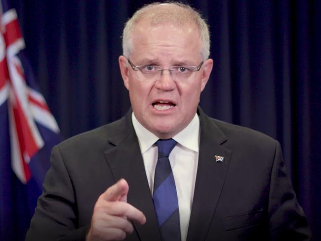 Prime Minister Scott Morrison's video message to asylum seekers which will be translated into 15 languages and distributed to asylum-seeker hot spots in the coming weeks.