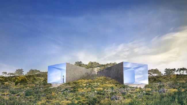 Doug Aitken, Transformer for Project X. Artist impression. Image courtesy: copyright: Doug Aitken and DarkLab