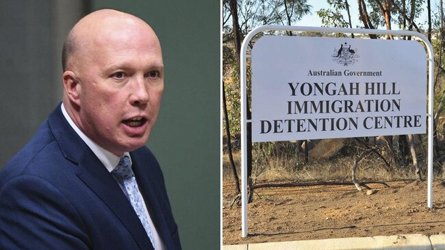 Peter Dutton is to announce Yongah Hill Immigration Centre detainees will move to Christmas Island. pictures: Supplied