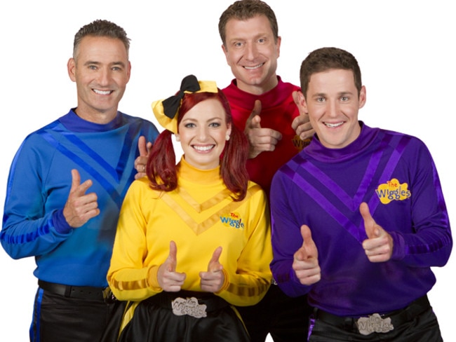 Emma Watkins (Yellow Wiggles) and Lachlan “Lachy” Gillespie (Purple Wiggle) are a couple.