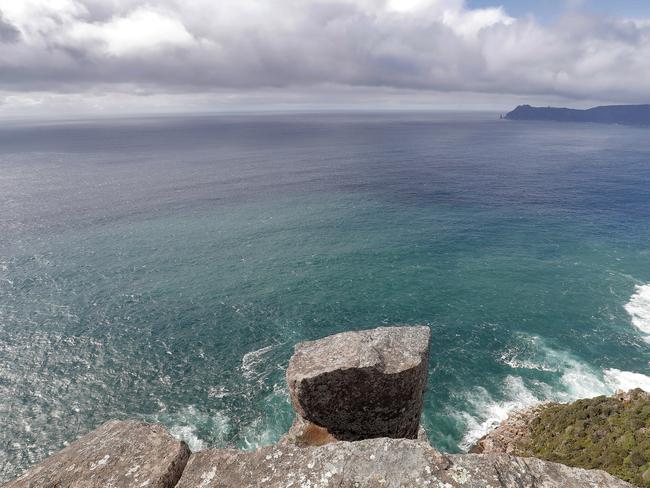 Day 4. Munro Bight looking East. With Cape Pillar in background. Three Capes Track walk. PICTURE: Richard Jupe