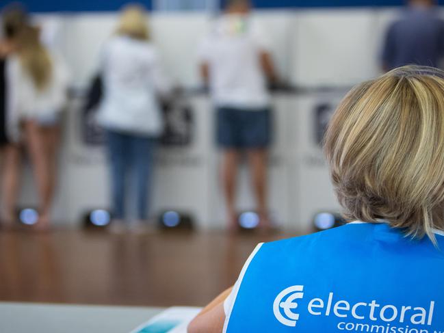 MANLY DAILY AAPGeneric pictures taken at Newport PS on election day on 23rd March 2019. (AAP Image / Julian Andrews)