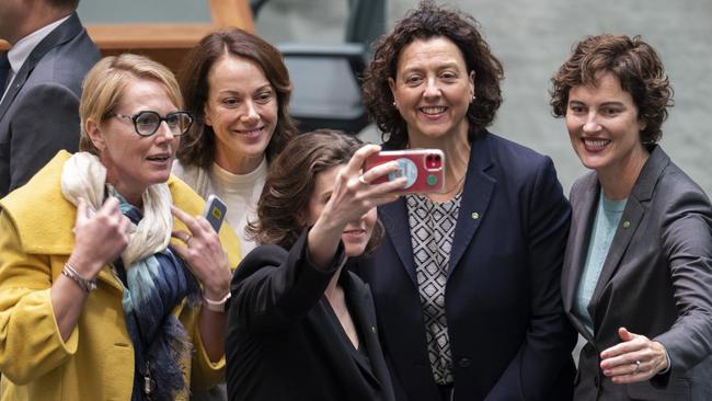 Teal MPs Kate Chaney and Monique Ryan, pictured right, say Anthony Albanese should redesign the stage three tax cuts to benefit more Australians. Picture: NCA NewsWire / Martin Ollman