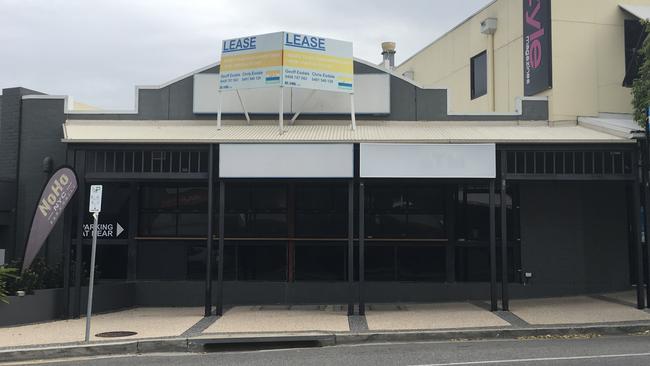 One of the empty shops at Wilston Village. Picture: Darren Cartwright