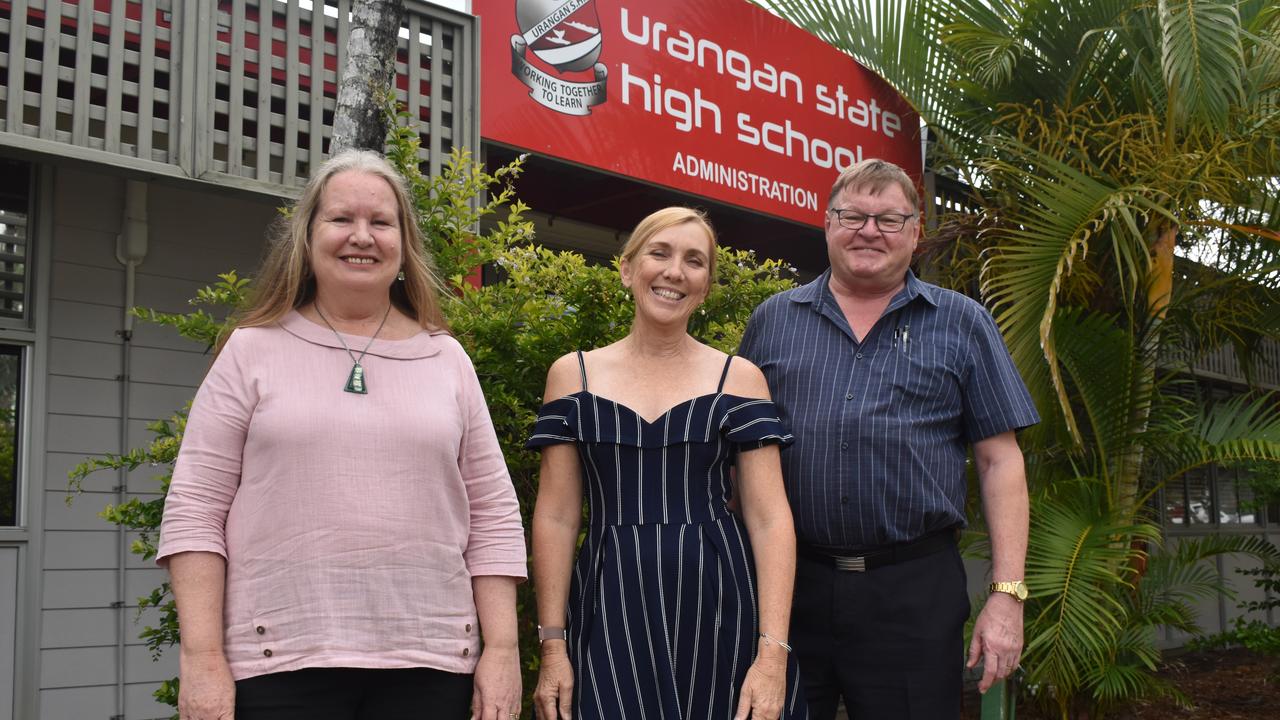 COMBINED EXPERIENCE: Retiring teachers (L) Kathryn Henricks, Linda Buxton and Bob Staib. Photo: Stuart Fast