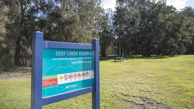 People using Deep Creek Reserve at North Narrabeen, and residents living nearby, are advised to take precautions against mosquito bites. File picture: Troy Snook