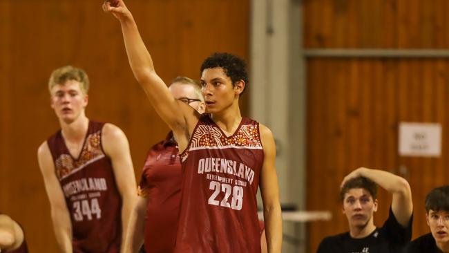 Queensland North and Cairns guard Jaylen Pitman.