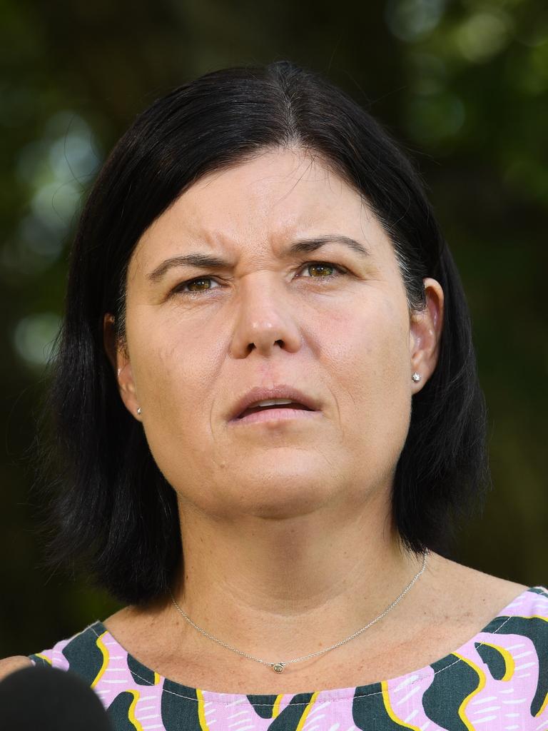 Health Minister Natasha Fyles has been grilled as to why she wasn’t picked to go to Yuendumu with the Chief Minister. Picture: (A)manda Parkinson