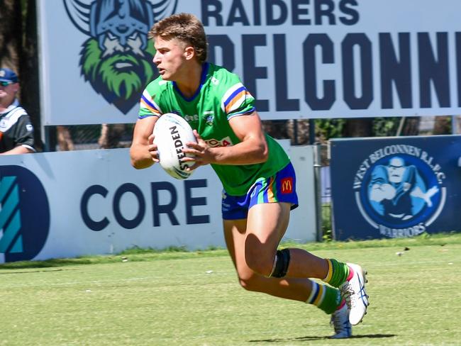 Chevy Stewart is a highly rated prospect. Picture: Canberra Raiders