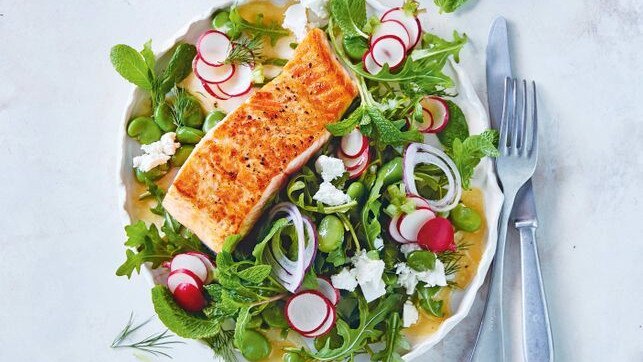 You can't go wrong with some fresh salmon.