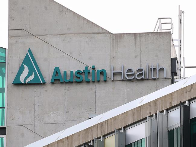 Austin Hospital in Heidelberg. Picture : Ian Currie