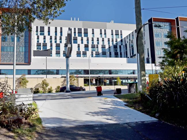 Northern Beaches Hospital. The Council has been in talks with the NSW Government over the rezoning of part of Frenchs Forest to create a new town centre next to the hospital Picture: Troy Snook