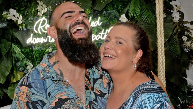 Daniel and Daniella Zrinsili enjoy Boxing Day on The Lawn, The Star Gold Coast.(c) Regina King