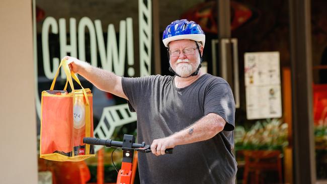 Darwin publican Jason Hanna, whose businesses include Chow. Picture: Glenn Campbell