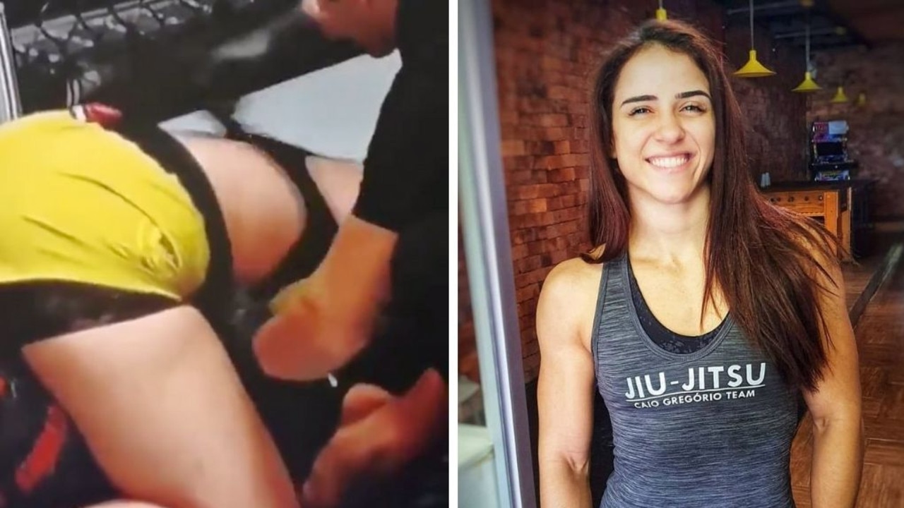 UFC news: Norma Dumont wardrobe malfunction against Ashlee Evans