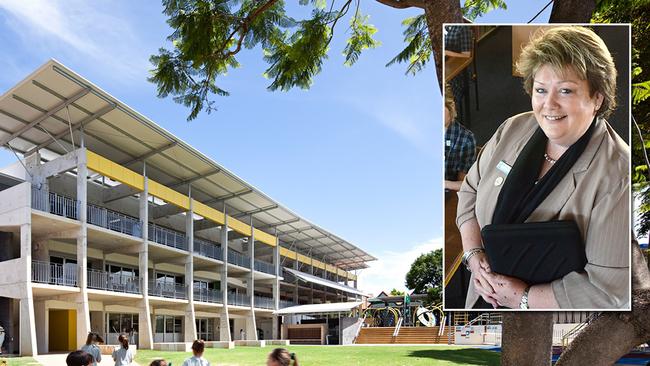 Clayfield College principal Kathy Bishop has resigned.