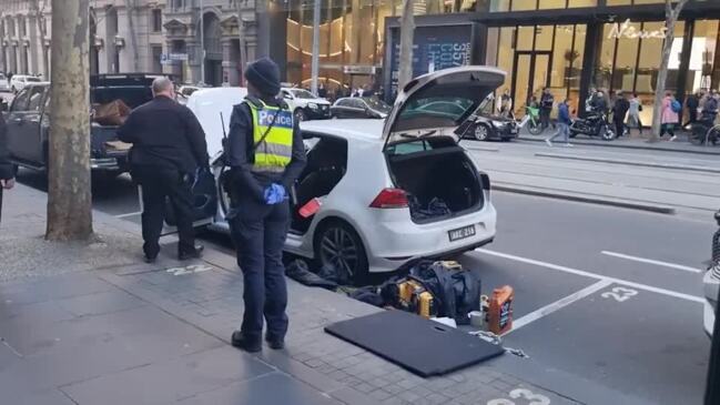 Major police incident on Collins St in Melbourne’s CBD