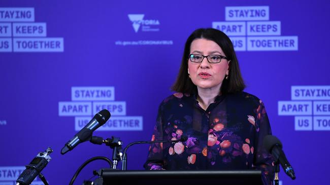 Victorian Health Minister Jenny Mikakos has helped preside over a bungled coronavirus response. Picture: AAP Image/James Ross