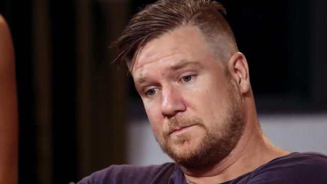 Dean Wells went on MAFS 2018 hoping to end up with a woman who obeyed him, instead he got dumped. Picture: Nine