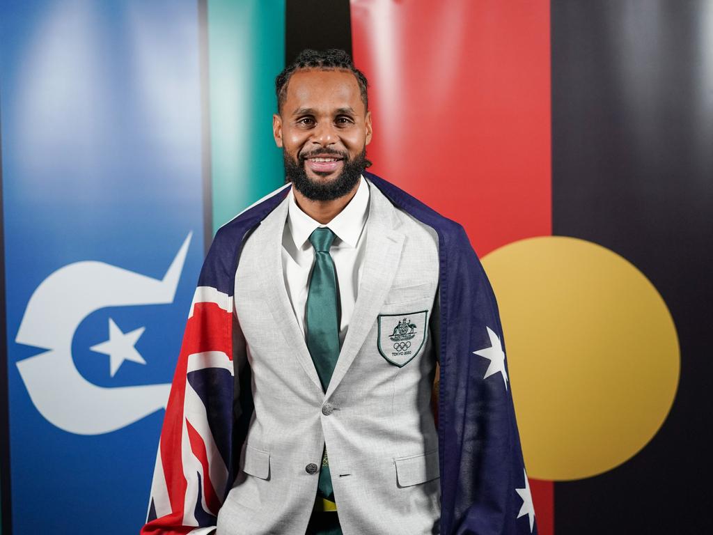 Patty Mills is the first Indigenous Australian to carry the flag at an Olympics.