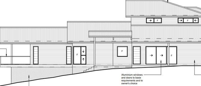 Plans for the new dwelling at 58 Shelly Beach Road, East Ballina.