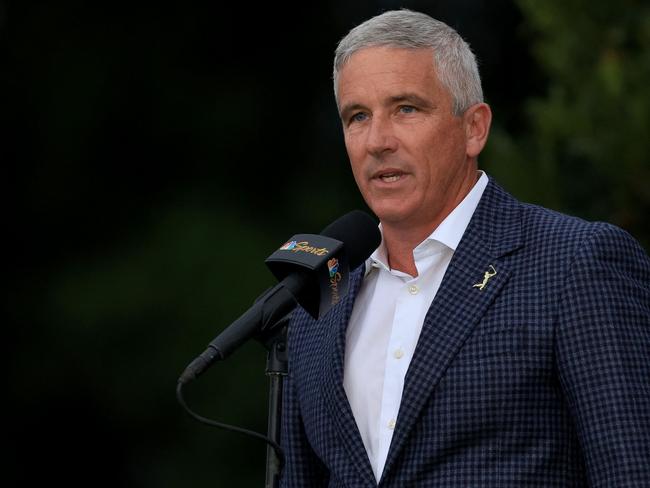 PGA tour commissioner Jay Monahan will head up the new merger. Picture: Sam Greenwood/ Getty Images