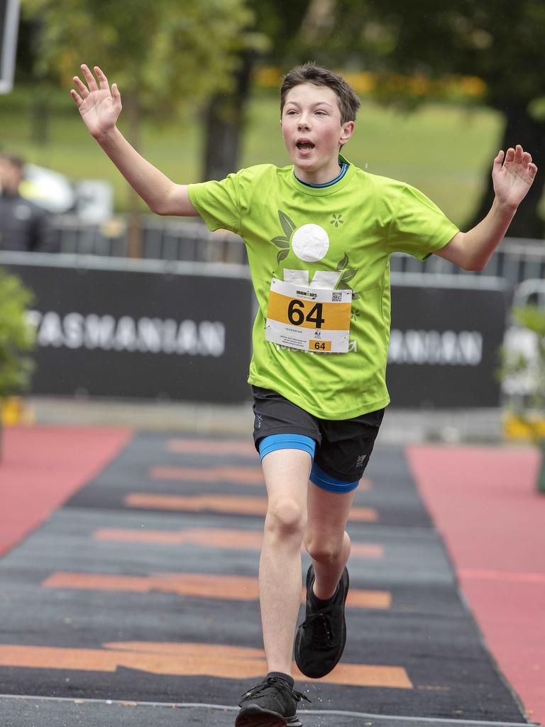 IRONKIDS race at Hobart. Picture: Chris Kidd