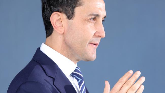 Premier David Crisafulli this week. Picture: Steve Pohlner