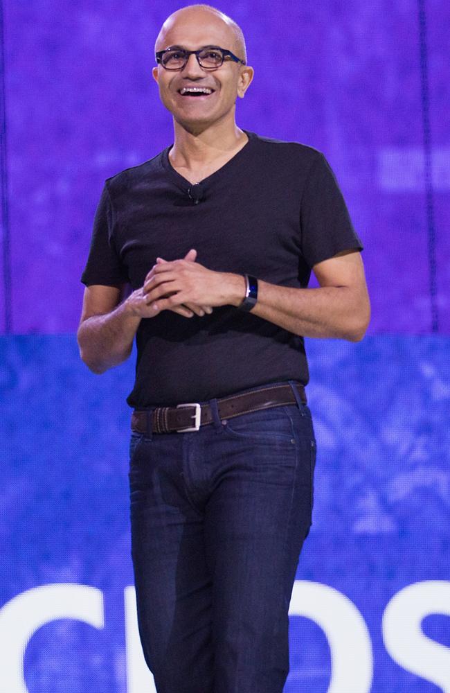 Microsoft CEO Satya Nadella. Picture: Mat Hayward/Getty Images for We Day