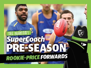 SuperCoach Phantom rookie price forwards